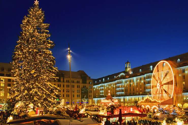 mercato natale Dresda