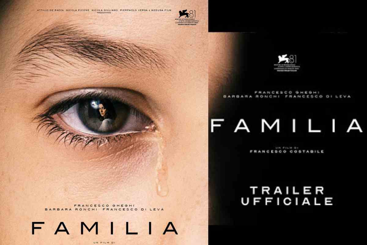 locandina film familia, occhio che piange
